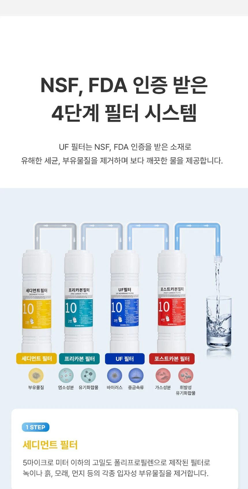 유버스 냉온 정수기 UBUS-P202SUF 상세 이미지 2